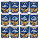 12X Yacht Varnish Gloss Paint 300ml Tin Paint
